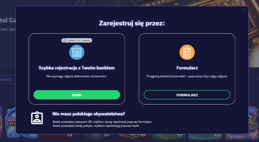 Total casino method